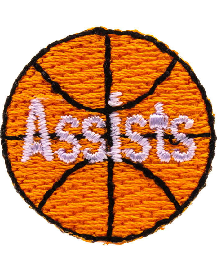 Assists Basketball Award Patch