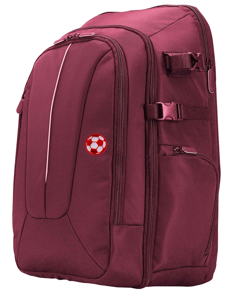 Red Soccer Ball Award Patch - Image 3