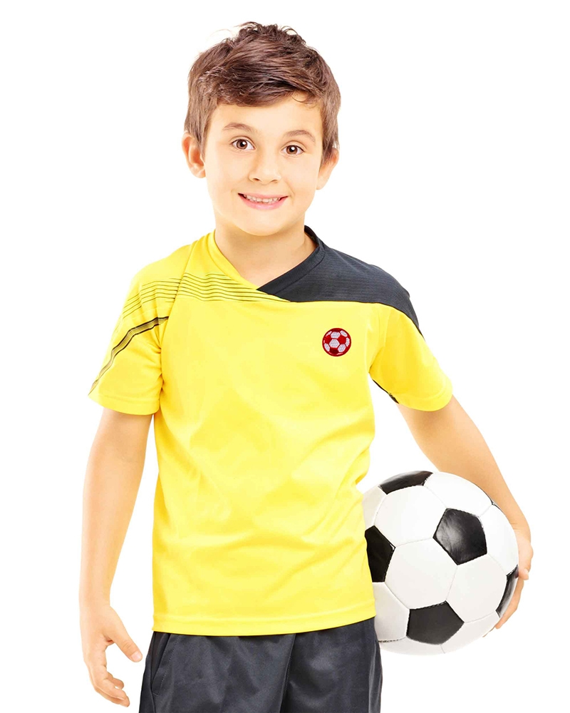 Red Soccer Ball Award Patch - Image 2